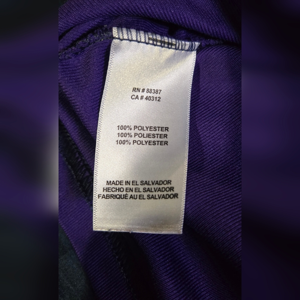 adidas Purple Graphic Short Sleeve Tee - Picture 4 of 5